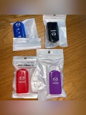 MAZDA car key fob protectors lot of 4